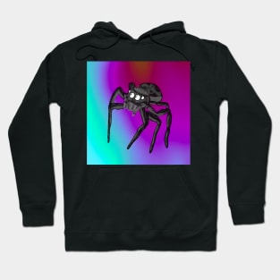 Jumping Spider Drawing V5 Hoodie